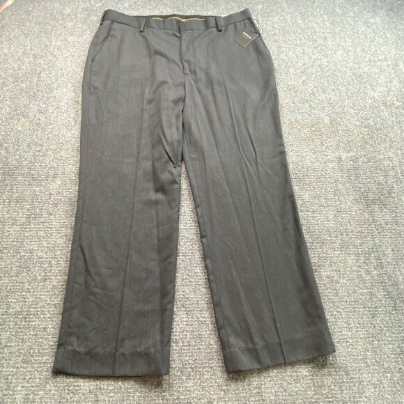 Arrow Pants Mens 40 x 29 Charcoal Dress Business Casual Modern Fit professional - Picture 1 of 10